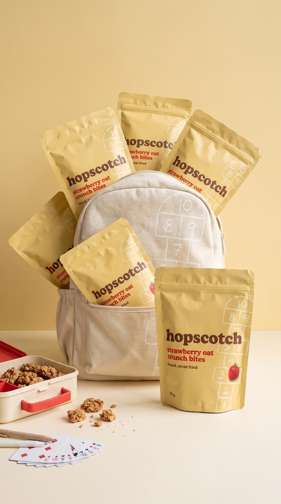 Hopscotch Strawberry Oat Crunch